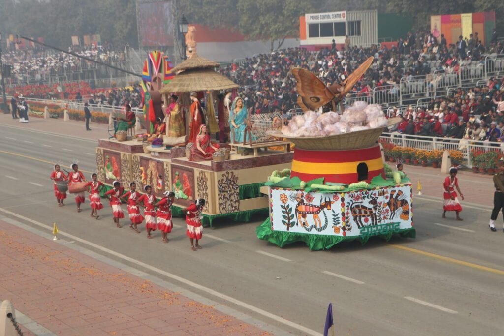 Tasar silk on Republic Day parade 